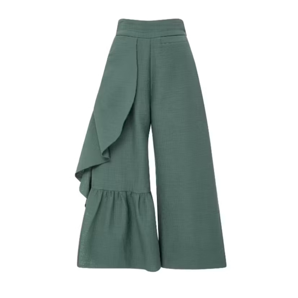 Rachel Comey Cropped Ruffle Revel Pants‎ Size 2